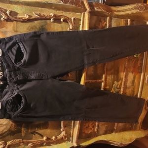 Kenneth Cole Reaction Straight Black Jeans sz 33/30